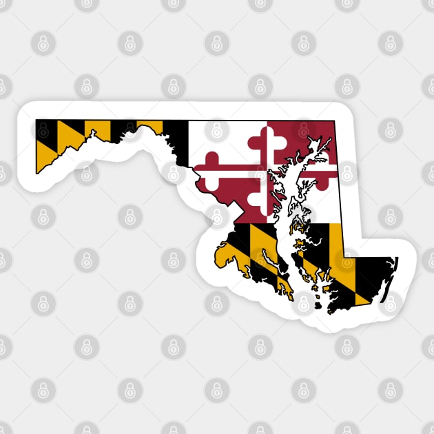 Maryland Sticker by somekindofguru